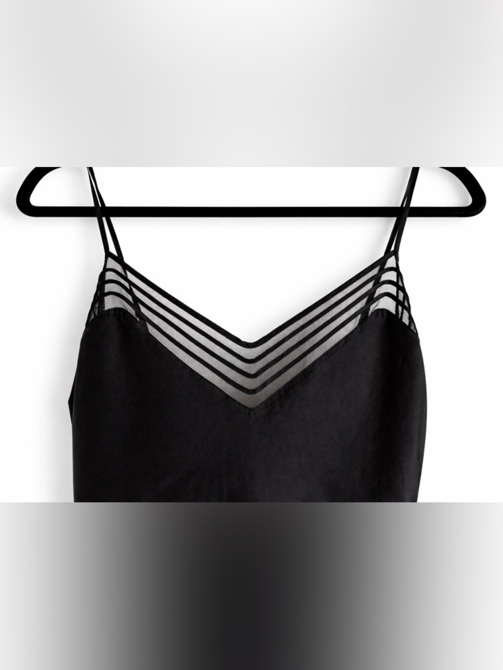 Victoria's Secret Black Silk Slip Dress- Size Small - Picture 2 of 4